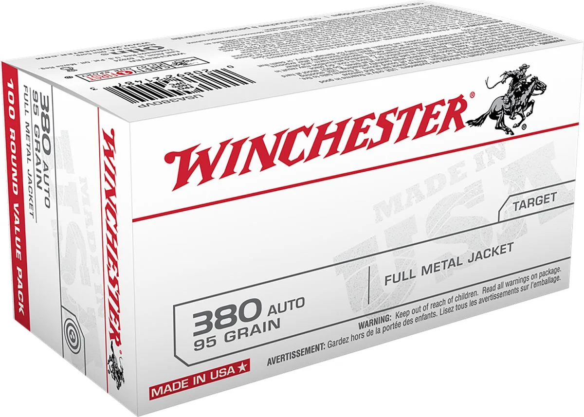 Winchester USA Value Pack .380 ACP