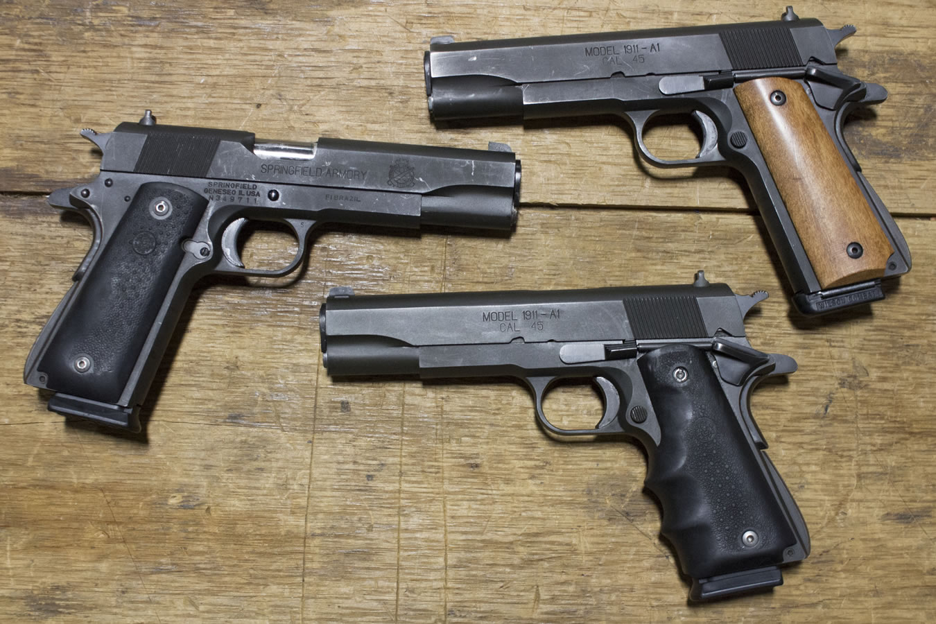 Springfield 1911-A1 45 ACP Police Trade-ins (Fair Condition) Springfield 1911-A1 45 ACP Police Trade-ins (Fair Condition) - Firearms - Voss Arms