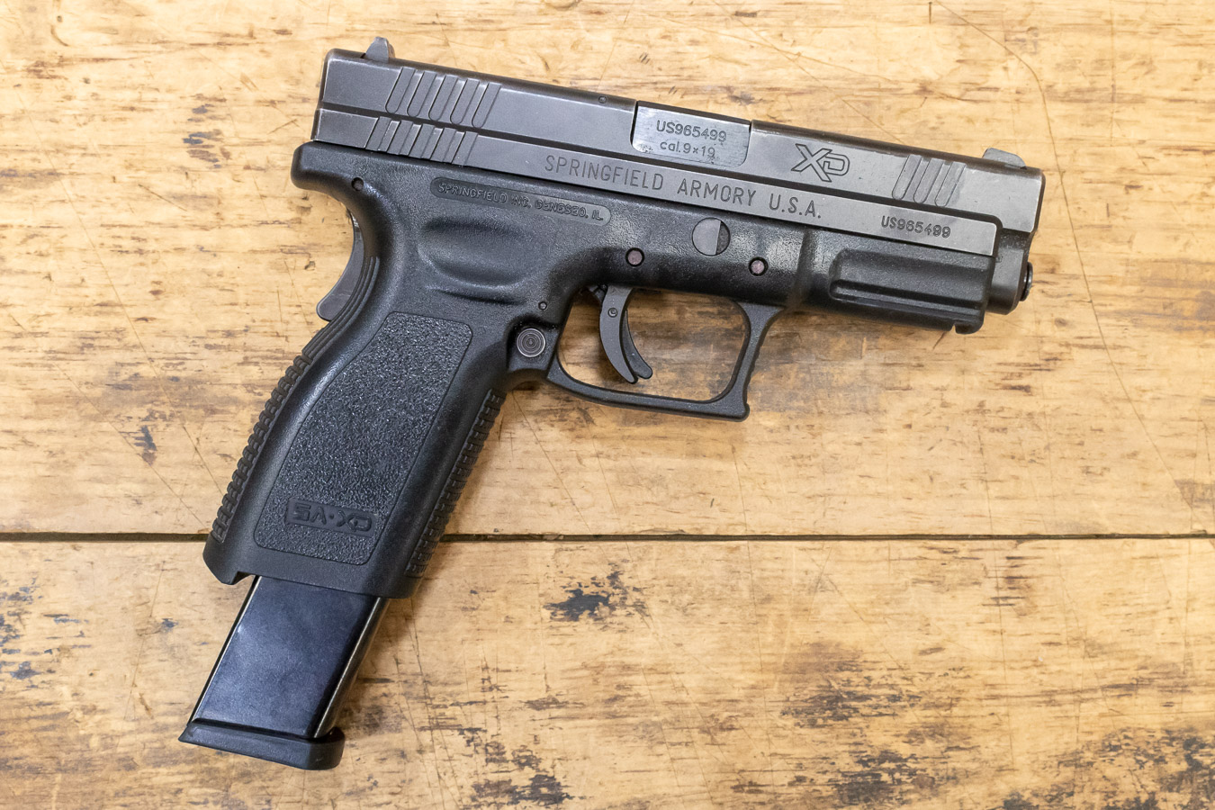 Springfield XD-9 9mm Used Pistol with 20-Round Magazine Springfield XD-9 9mm Used Pistol with 20-Round Magazine - Pistols - Voss Arms