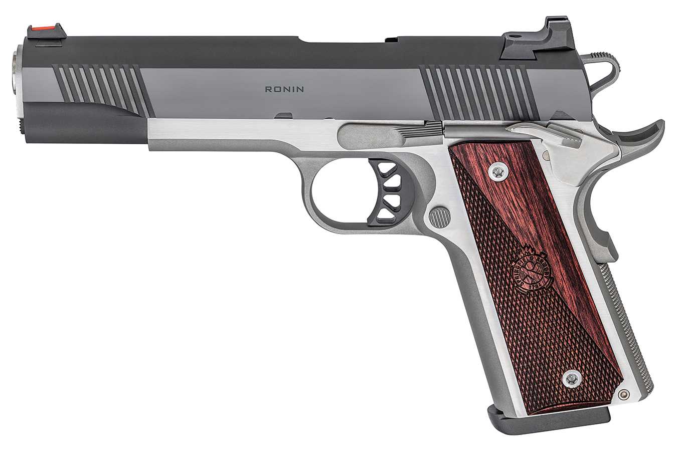 Springfield Ronin 10mm 1911 Semi-Auto Pistol with Wood Grips Springfield Ronin 10mm 1911 Semi-Auto Pistol with Wood Grips - Pistols - Voss Arms